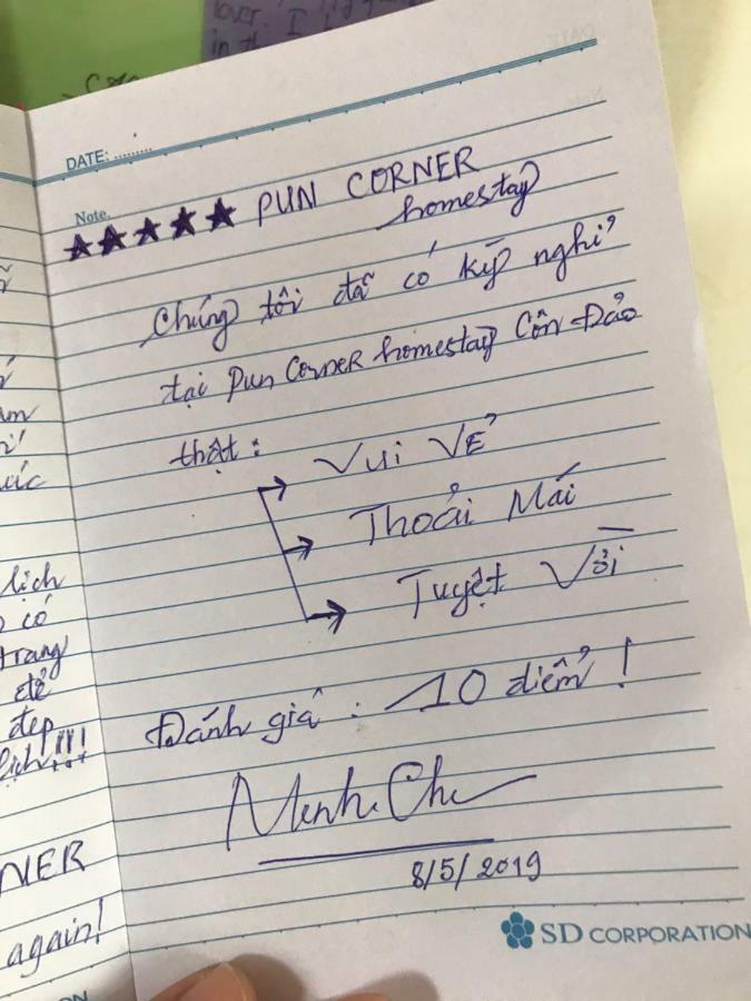Pun Corner Homestay Chi Khu Co Ong Εξωτερικό φωτογραφία